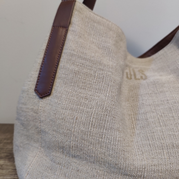 Mark & Graham ITALIAN LINEN TRAVEL TOTE - Picture 10 of 12